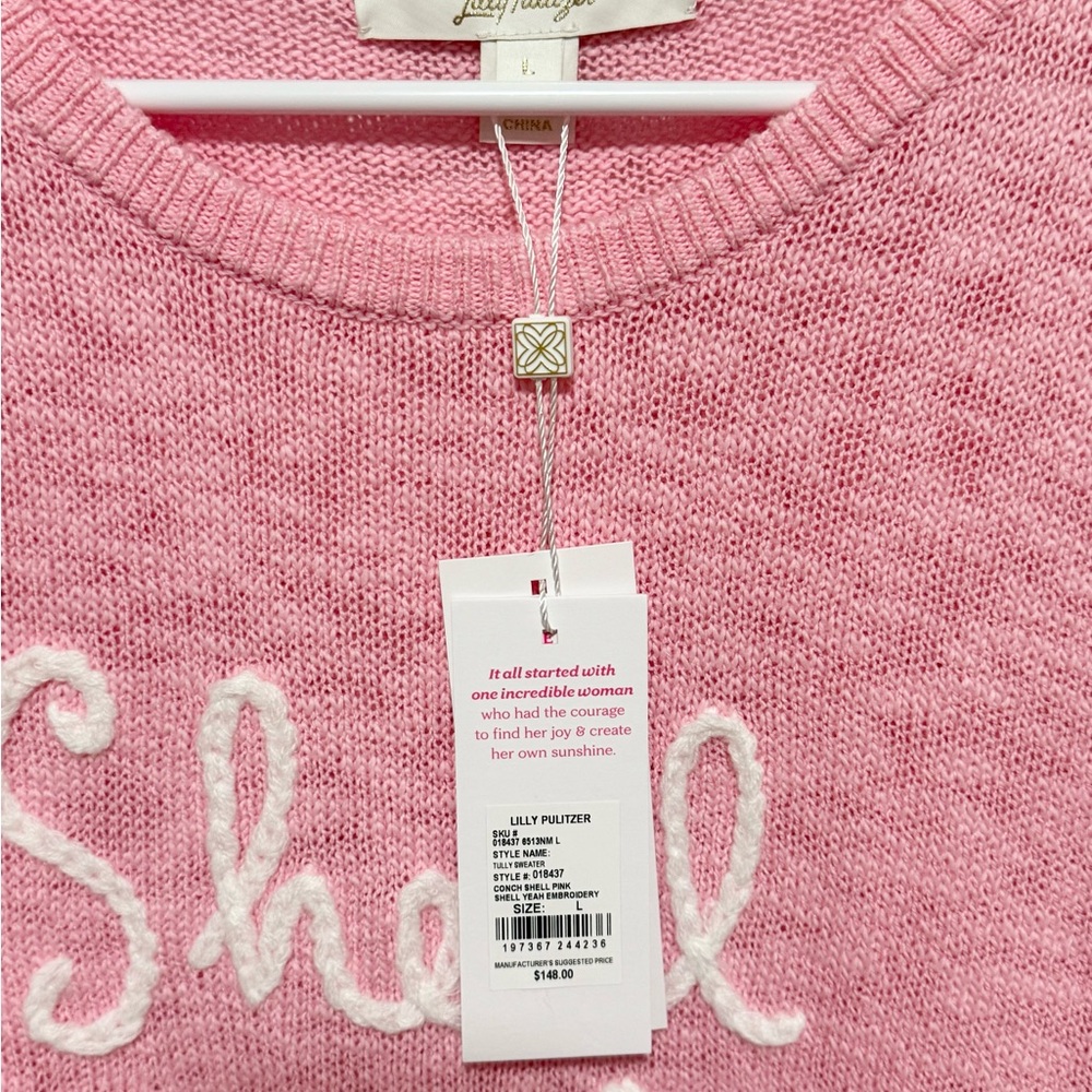 NWT Lilly Pulitzer Tully Sweater size Large - Picture 3 of 6